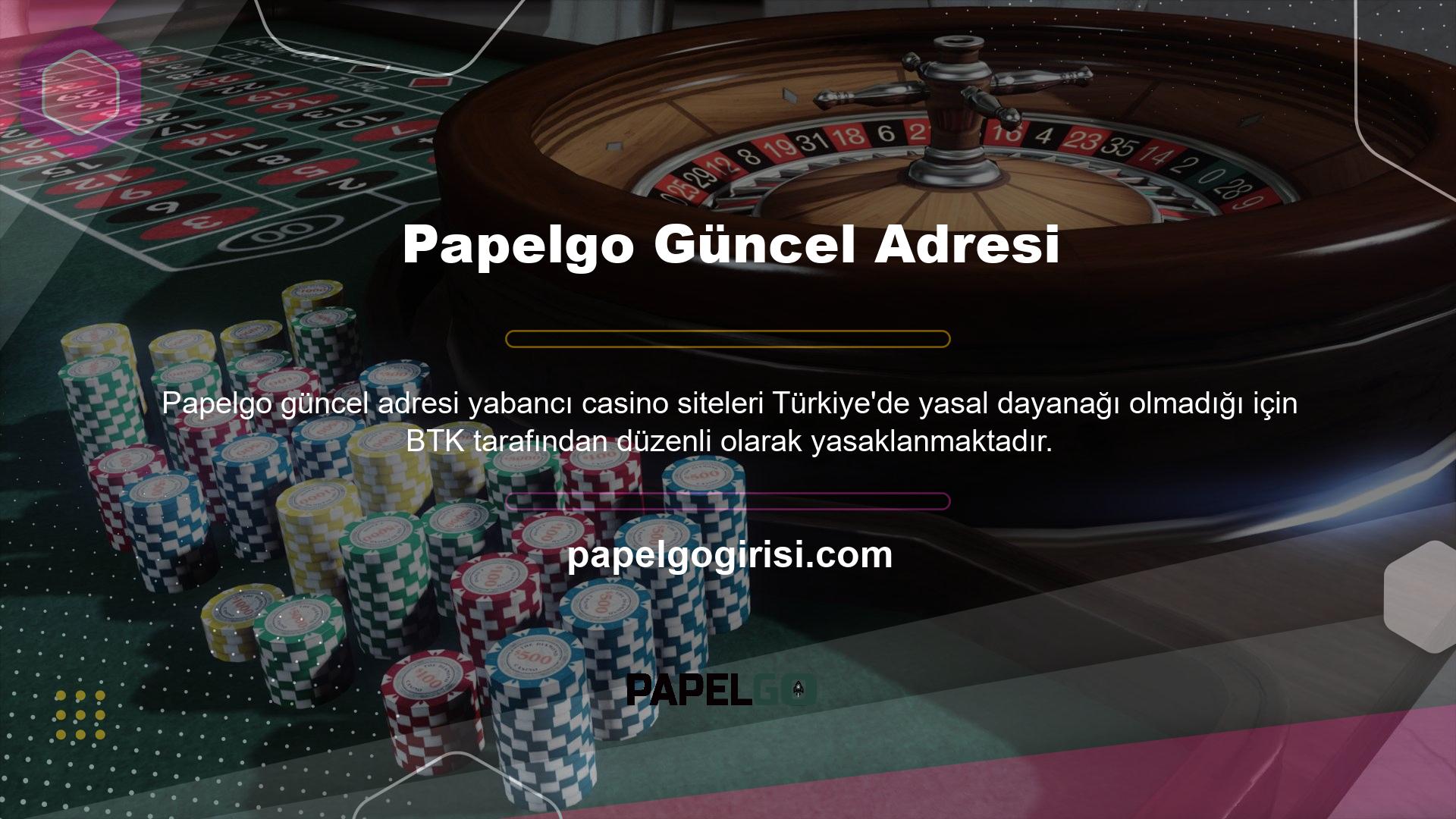 Bununla birlikte, dijital alan adı değişikliği, yasa dışı web sitelerinin Türk casino pazarına girmesine izin verir